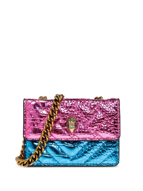 Kurt Geiger London mini Kensington shoulder bag Blue MICROKENSINGTON