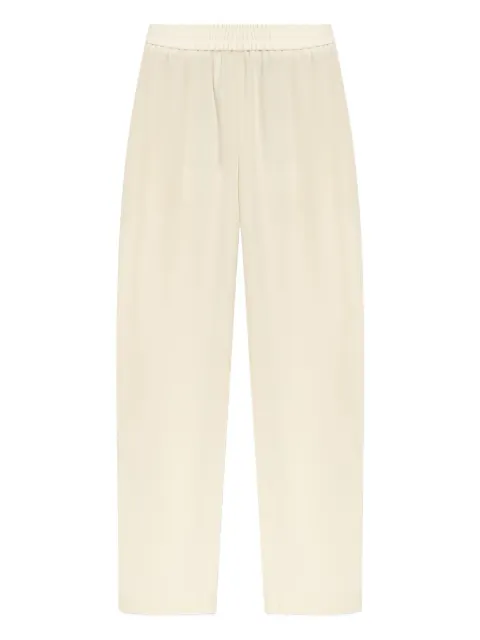 Theory elasticated-waist trousers White P0509204