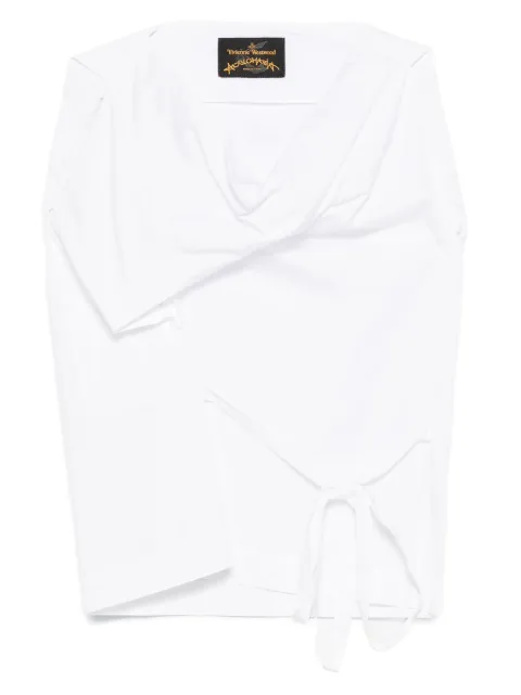Vivienne Westwood Pre-Owned 2016-2017 twisted blouse White VW600EV
