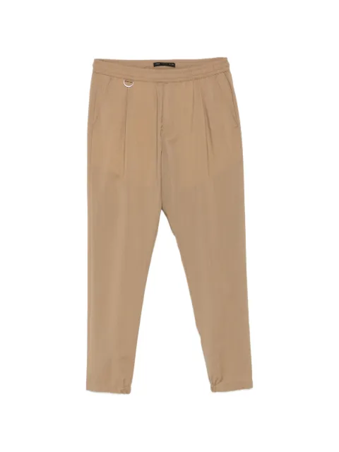 Low Brand pleated elasticated-waistband trousers Neutrals L1PSS236630