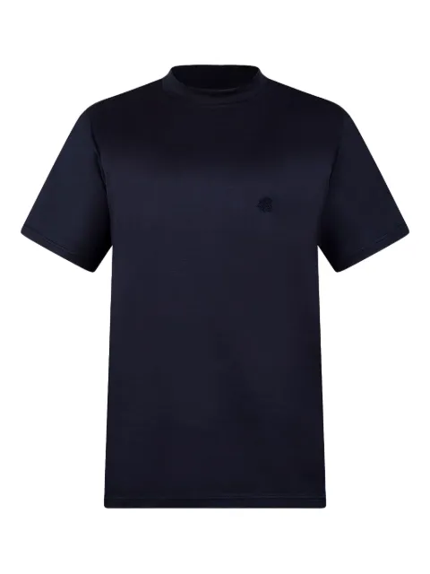 Low Brand embroidered logo T-shirt Blue L1TFW24256526E044