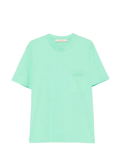 YES LONDON chest-pocket cotton T-shirt Green XM4013