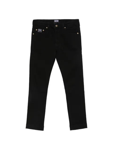 Versace Jeans Couture logo-patch jeans Black 74GAB530CDW00