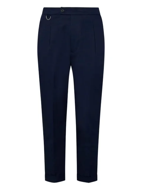 Low Brand tailored cuffed trousers Blue L1PSS246726E003