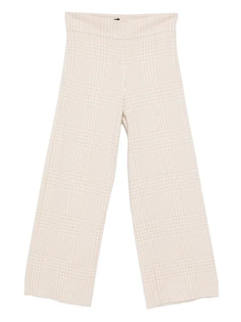 D.Exterior check-pattern trousers Pink 577214PHAR