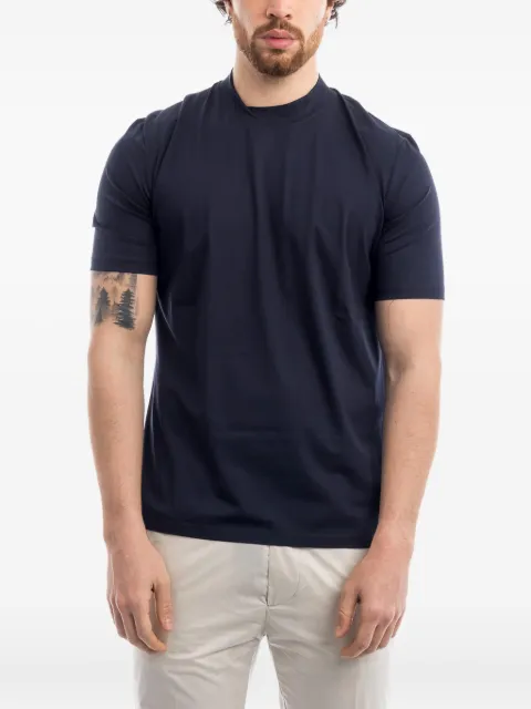 YES LONDON round-neck T-shirt Blue XM4090BLU