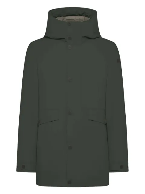 RRD hooded buttoned coat Green W2405420