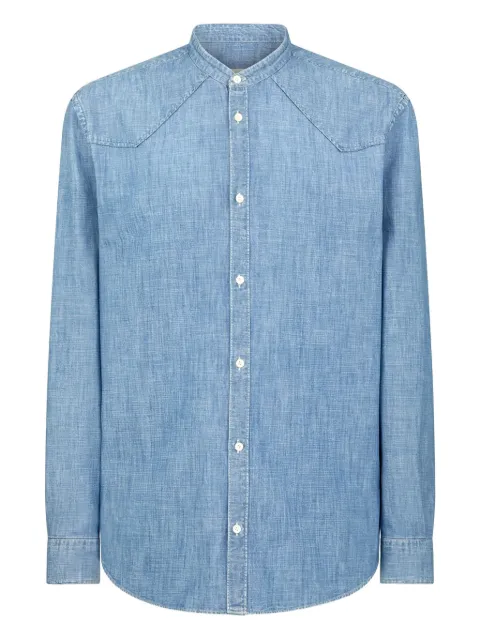 DONDUP buttoned denim shirt Blue UC302RDF0265HC2DU800