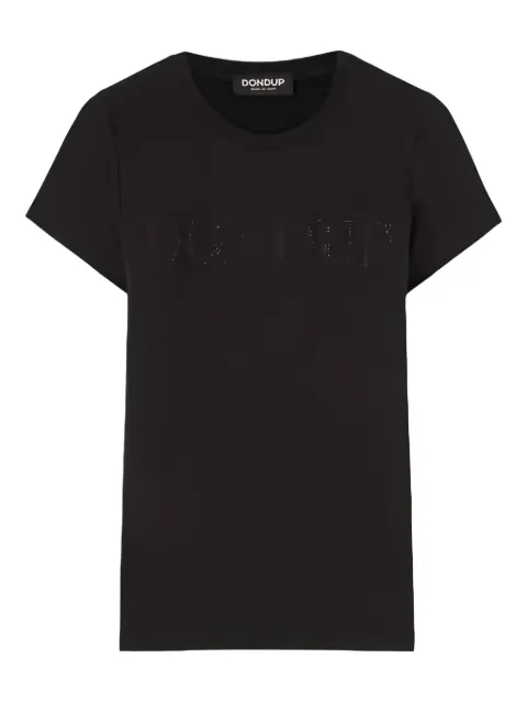 DONDUP crystal-embellished T-shirt Black S007JS0280DGR8DD999