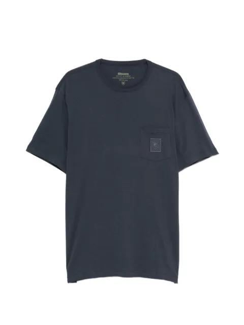 Blauer logo-patch T-shirt Blue 23SBLUH02099004547