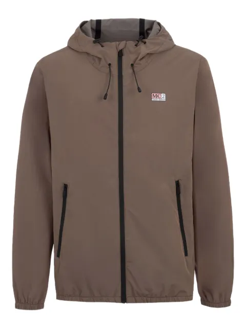 MC2 Saint Barth hooded zip-front jacket Green SLO000200573F