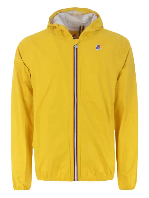 K-Way hooded zip-front jacket Yellow K007LI0109