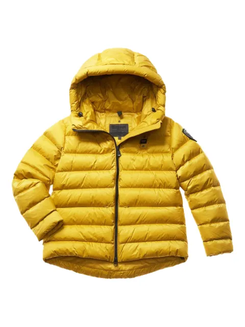 Blauer hooded puffer jacket Yellow BLDC020235486620SENAPE