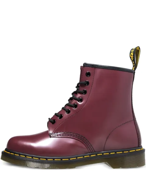 Dr. Martens lace-up leather boots Red 146010072600