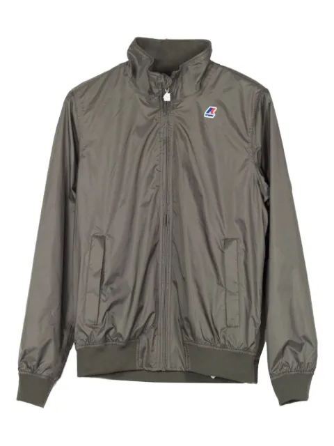 K-Way zip-up bomber jacket Brown K007PE0641