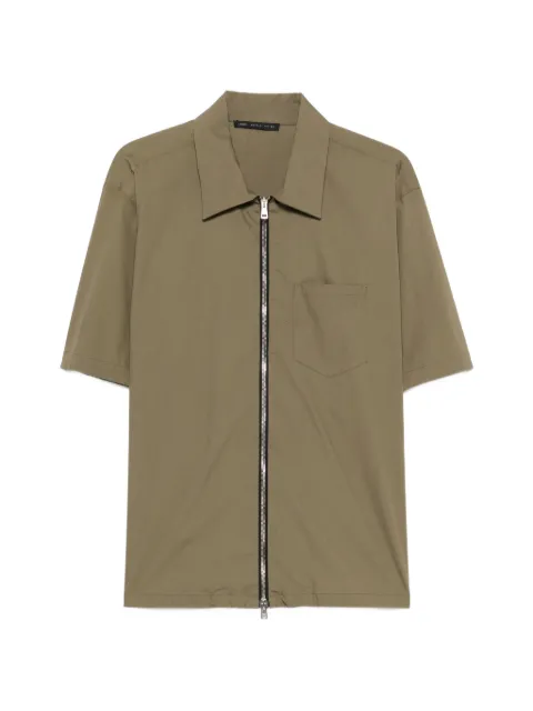 Low Brand zip-fastening shirt Green L1CSS246549