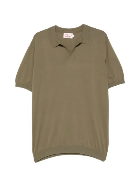 MC2 Saint Barth fine-knit T-shirt Green SLO0001