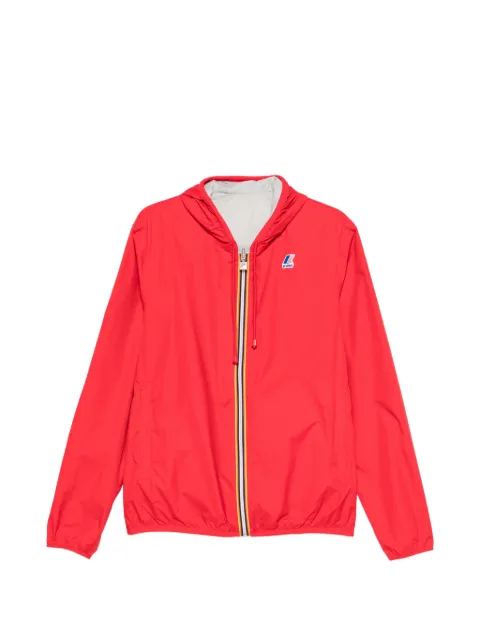 K-Way hooded zip-up jacket Red K002XP0958