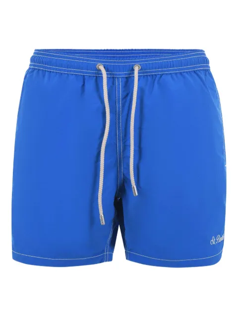 MC2 Saint Barth Patmos drawstring-waist swim shorts Blue PATM00101359F
