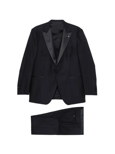 Tagliatore long-sleeves suit Blue EFD205A01LIS180002U24E212B1268