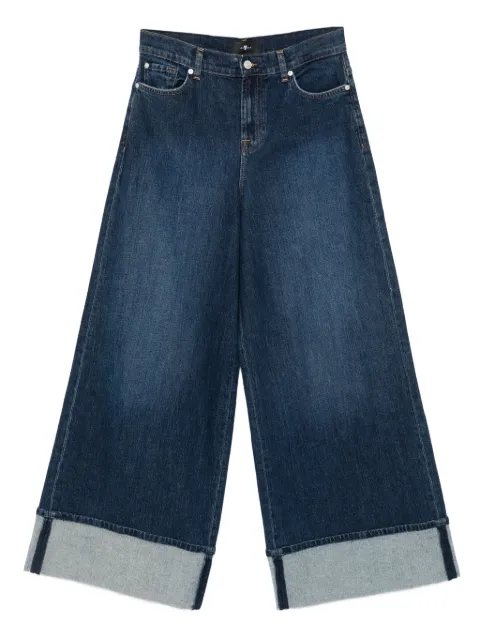 7 For All Mankind Marie cuffed jeans Blue 7UL60C10