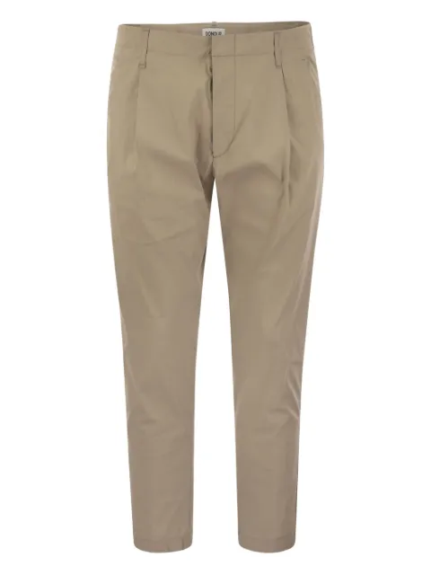 DONDUP pleated-pocket trousers Neutrals UP630PS0020UXXXDU