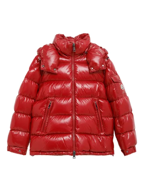 Moncler Maire hooded puffer jacket Red L20931A0014268950