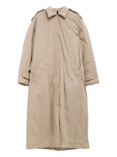 Moncler belted trench coat Neutrals K20931C00007596TM
