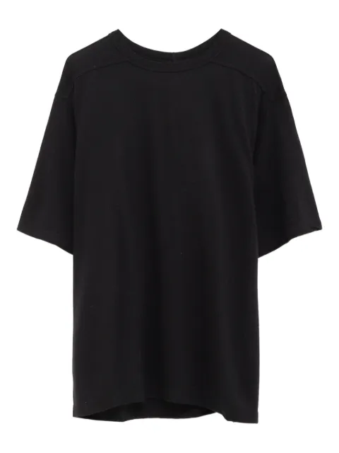 Rick Owens short-sleeve panelled top Black RP02E4200JR