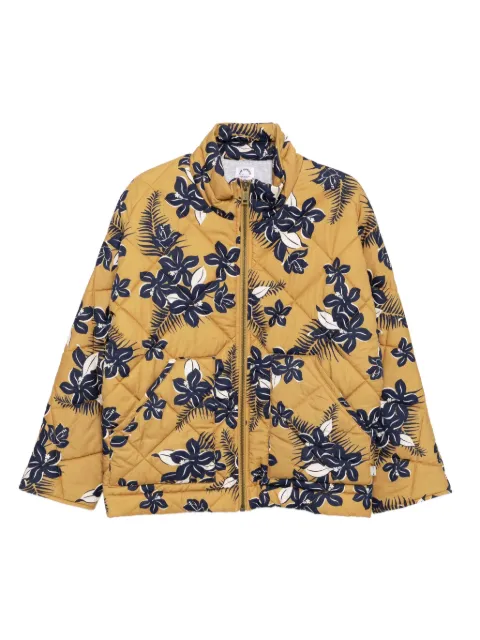 The Upside Nicola quilted jacket Yellow USW325098FLORAL