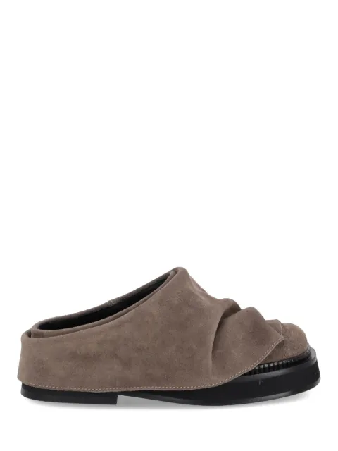 The Attico Mini Robin mules Brown 250WSH00855LBT040AA