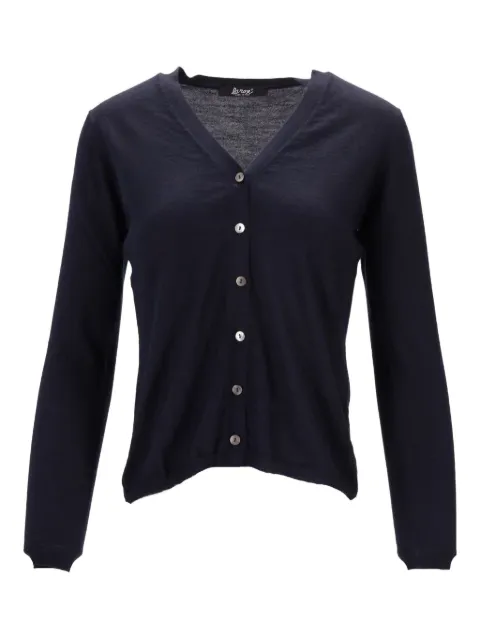 LA ROSE V-neck cardigan Blue MG201