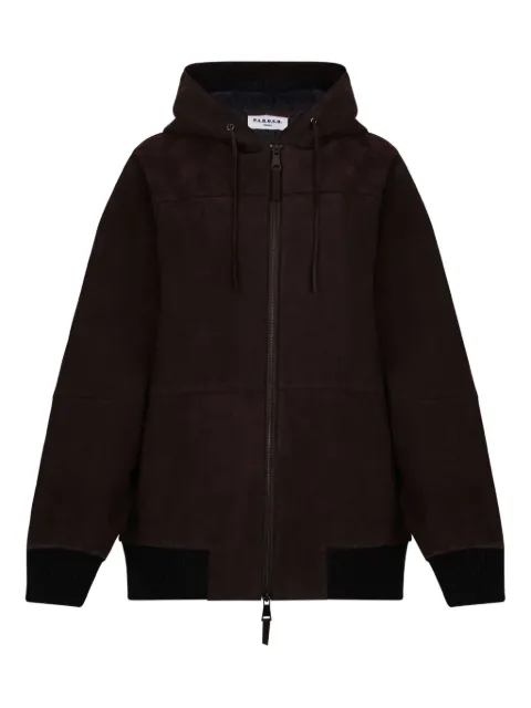 P.A.R.O.S.H. zip-up hoodie Brown D431781MONET25W086