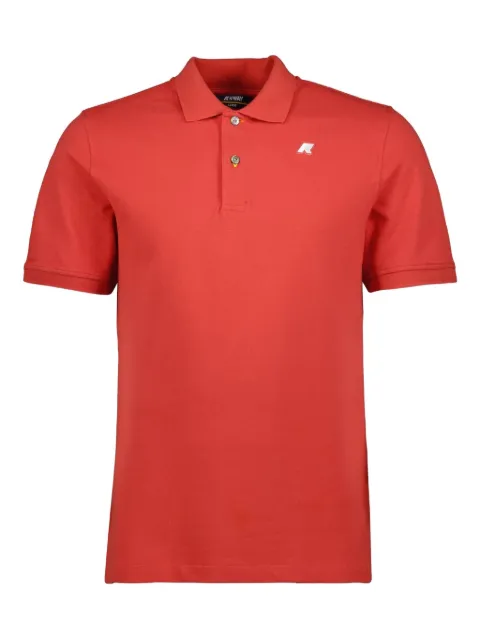 K-Way piqué polo shirt Red K1125CW