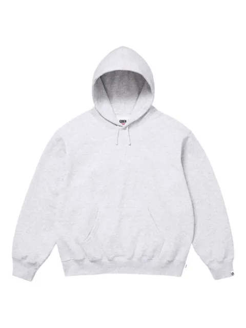 Supreme x GOODENOUGH jersey hoodie Grey SU25520