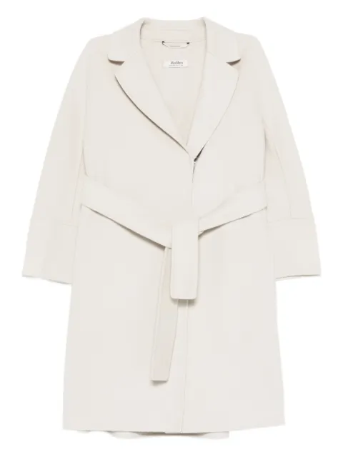 'S Max Mara belted lapel coat White 2529016071600