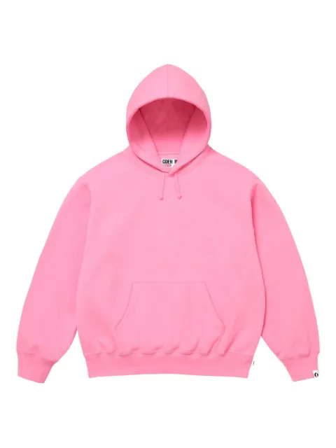 Supreme x GOODENOUGH logo-print hoodie Pink SU25518