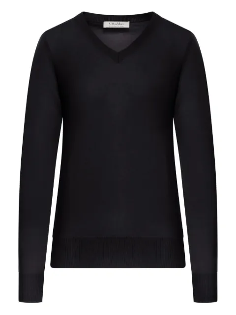 'S Max Mara long-sleeve sweater Black 2529366081600