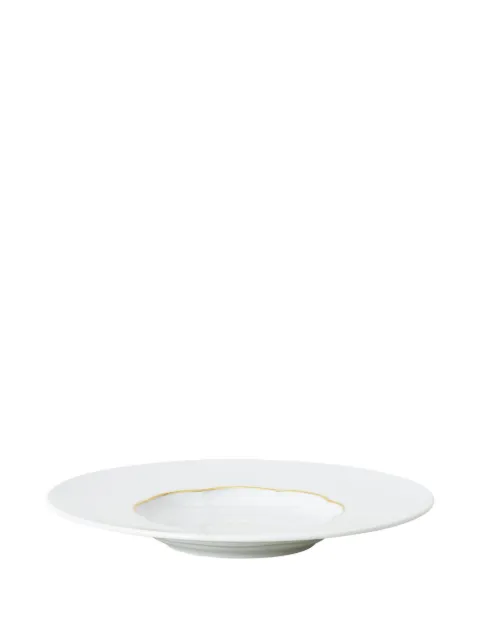 Rosenthal Sonetto gold-rimmed scalloped plate (26.1cm) White 181060040523210356