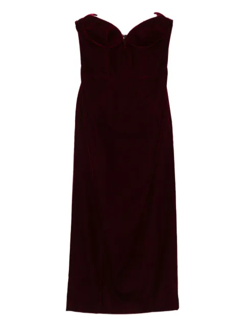 Mugler MUGLER Dresses Bordeaux Red 25F1R01708477