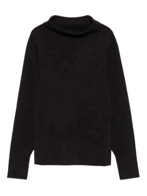 P.A.R.O.S.H. high-neck long-sleeve sweater Brown LOOK25D540906