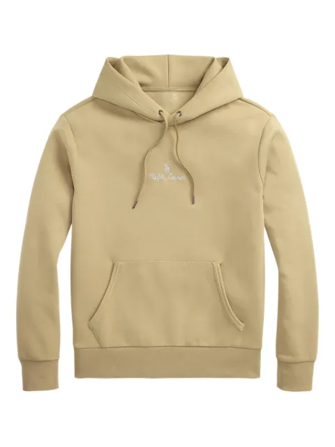 Polo Ralph Lauren logo-embroidered hoodie Neutrals 710981369005