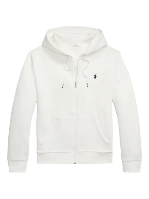 Polo Ralph Lauren double knit zip-up hoodie White 710881517083