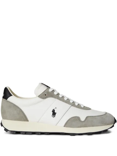 Polo Ralph Lauren PRL Trail 125 suede mesh sneakers Grey 809973736003