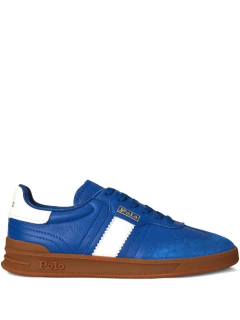 Polo Ralph Lauren Heritage Aera suede leather sneakers Blue 804956688006