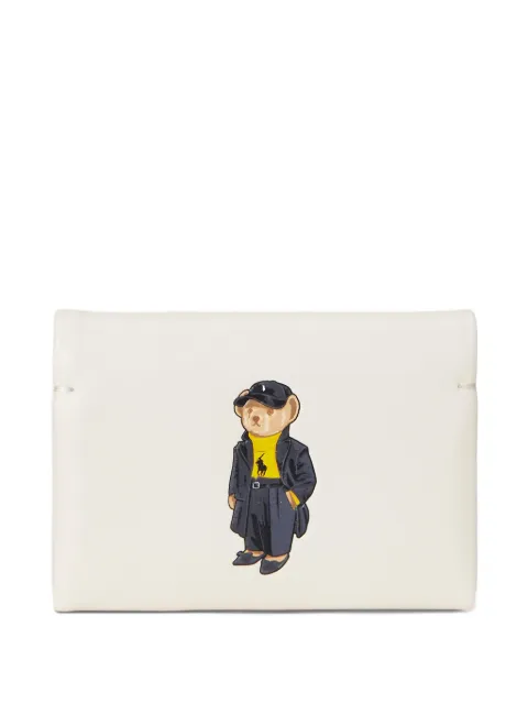 Polo Ralph Lauren Polo Bear flapped cardholder White 427980477001