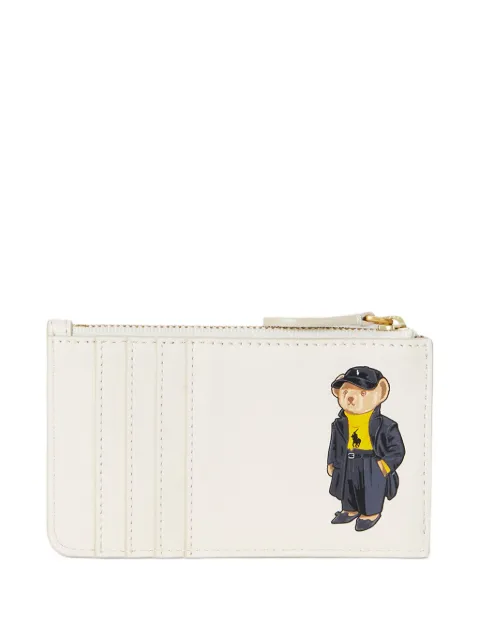 Polo Ralph Lauren Polo Bear zip cardholder Neutrals 427980479001
