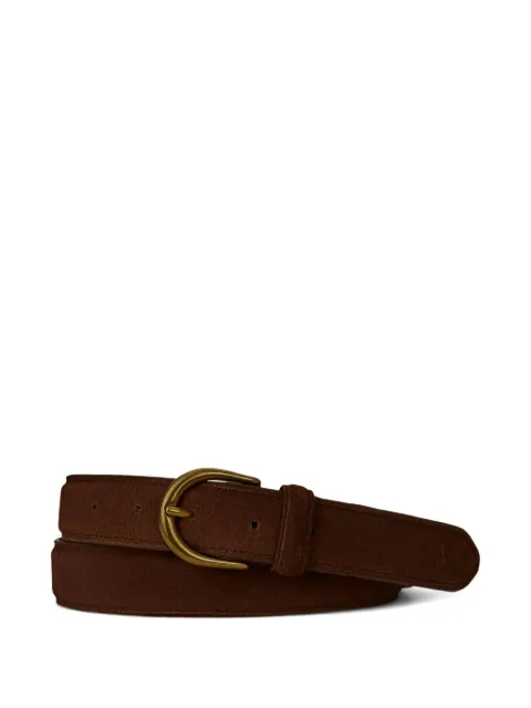 Polo Ralph Lauren suede buckle belt Brown 405979005001