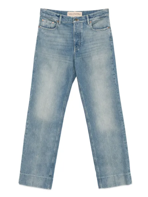 Valentino Garavani logo-patch jeans Blue VDE05AB5F