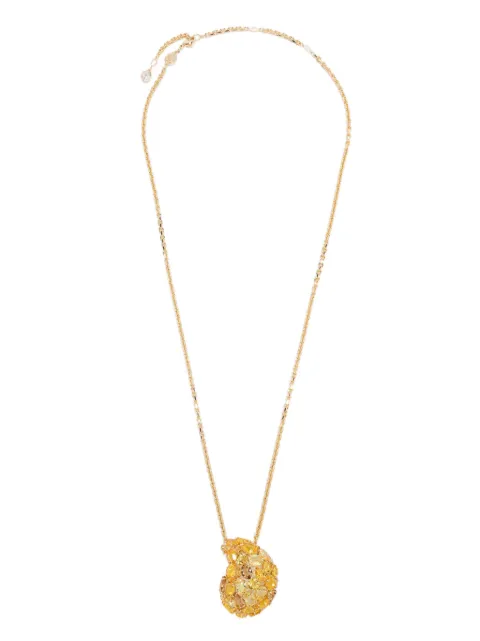 Swarovski Gema gold-tone yellow-stone necklace Gold 5732839